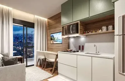 Apartamento com 2 quartos à venda na avenida cupecê, 4446, jardim prudência, são paulo, 35 m2 por r$ 314.097