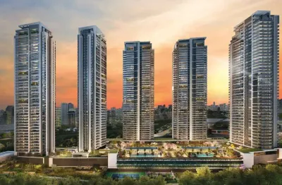 Apartamento com 4 quartos à venda na avenida marginal do rio pinheiros, 14500, cidade jardim, são paulo, 330 m2 por r$ 7.450.000