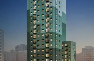 Apartamento com 2 quartos à venda na rua barra funda, 16, barra funda, são paulo, 33 m2 por r$ 269.971