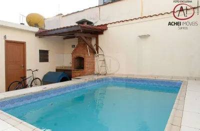 Casa com 4 quartos para alugar no Campo Grande, Santos 