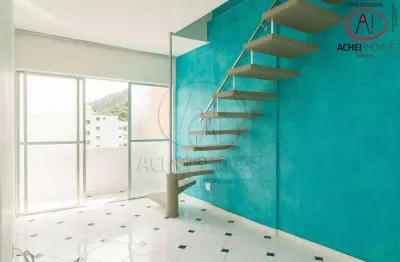 Cobertura com 2 quartos à venda no José Menino, Santos 