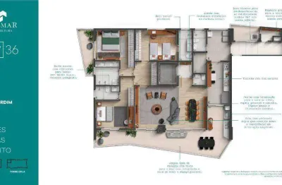 Apartamento com 3 quartos à venda no Gonzaga, Santos 