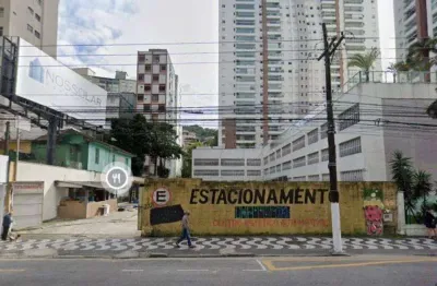 Terreno comercial à venda no José Menino, Santos 