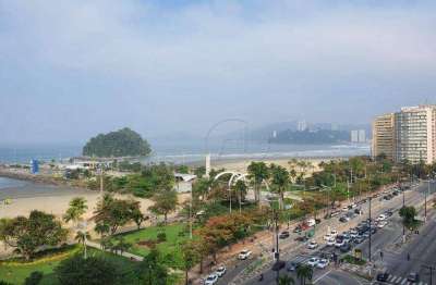Apartamento para alugar no  josé menino - santos/sp