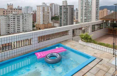 Cobertura com 3 quartos à venda no Ponta da Praia, Santos 