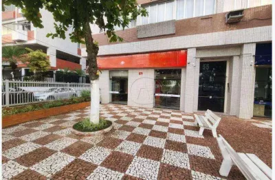 Ponto comercial com 4 salas para alugar no Gonzaga, Santos 