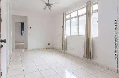 Apartamento com 2 quartos para alugar no Embaré, Santos 