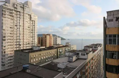 Apartamento com 2 quartos para alugar no Embaré, Santos 