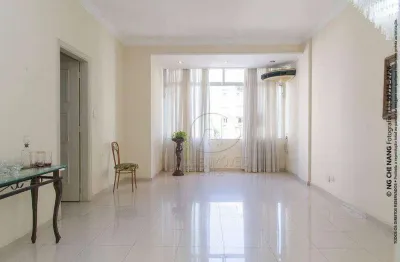 Apartamento com 3 dormitórios à venda, 146 m² por r$ 695.000,00 - boqueirão - santos/sp