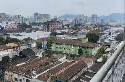 Sala comercial com 1 sala para alugar na Vila Mathias, Santos 