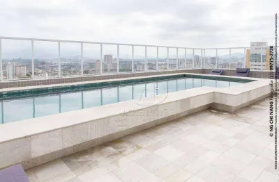 Apartamento com 1 dormitório, 60 m² - venda por r$ 1.170.000,00 ou aluguel por r$ 7.119,59/mês - boqueirão - santos/sp