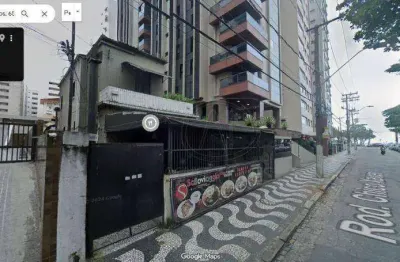 Terreno para alugar, 480 m² por r$ 30.000,01/mês - gonzaga - santos/sp