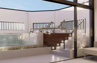 Cobertura com 4 quartos à venda no Ponta da Praia, Santos 