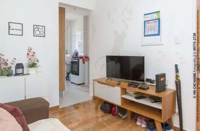 Apartamento com 1 dormitório à venda, 35 m² por r$ 225.000,00 - aparecida - santos/sp