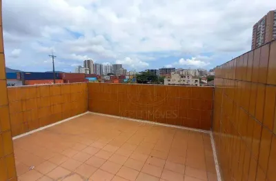 Cobertura com 1 quarto para alugar no Macuco, Santos 