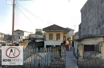 Terreno à venda no Macuco, Santos 