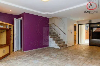 Casa em condomínio fechado com 3 quartos para alugar no Gonzaga, Santos 