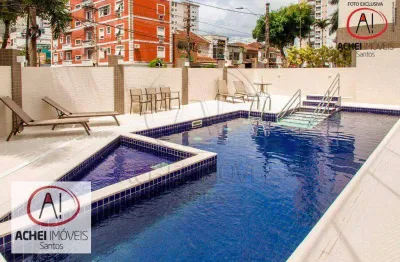 Apartamento com 2 quartos à venda no Embaré, Santos 