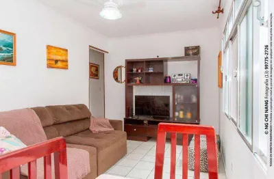 Apartamento com 3 dormitórios à venda, 84 m² por R$ 450.000,00 - Estuário - Santos/SP