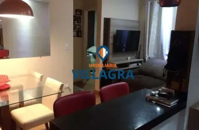 Apartamento para venda em são josé dos campos, loteamento terra brasilis, 2 dormitórios, 1 banheiro, 1 vaga