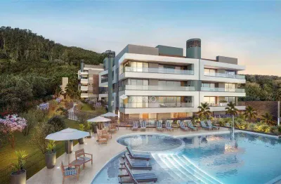 Apartamento com 3 dormitórios à venda, 165 m² por r$ 2.569.981,39 - cacupé - florianópolis/sc