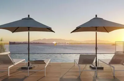 Apartamento com 3 dormitórios à venda, 158 m² por r$ 2.057.500,00 - cacupé - florianópolis/sc