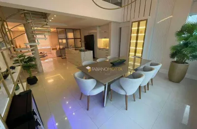 Cobertura com 4 dormitórios à venda, 225 m² por r$ 4.450.000 - centro - balneário camboriú/sc