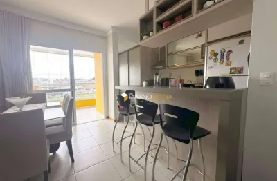 Apartamento com 2 dormitórios à venda, 72 m² por r$ 650.000 - campinas - são josé/sc