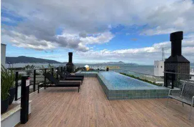 Studio com 1 dormitório para alugar, 47 m² por r$ 5.371,67/mês - coqueiros - florianópolis/sc