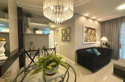 Apartamento com 2 dormitórios para alugar, 88 m² por r$ 5.254,17/mês - campinas - são josé/sc