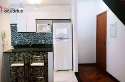 Apartamento com 1 dormitório para alugar, 78 m² por r$ 6.290,00/mês - jardim aquarius - são josé dos campos/sp