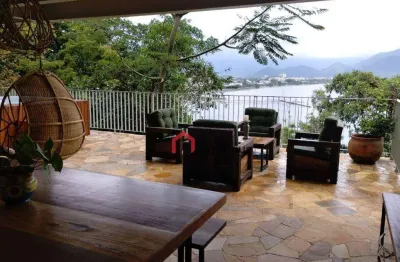Sobrado com 4 dormitórios à venda, 370 m² por r$ 3.000.000,00 - itaguá - ubatuba/sp