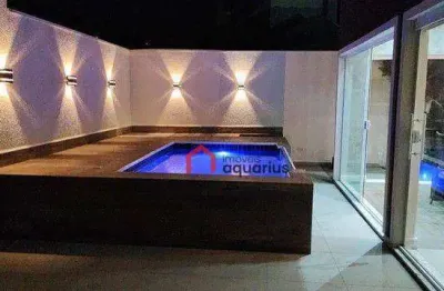 Sobrado no condomínio floradas do paratehy com 4 dormitórios à venda, 290 m² por r$ 1.980.000 - urbanova - são josé dos campos/sp