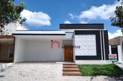 Casa com 3 dormitórios, 160 m² - venda por r$ 1.200.000,00 ou aluguel por r$ 5.805,00/mês - condomínio terras do vale - caçapava/sp