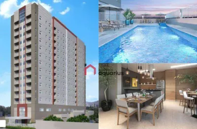 Apartamento com 2 dormitórios à venda, 63 m² por r$ 660.000,00 - jardim satélite - são josé dos campos/sp