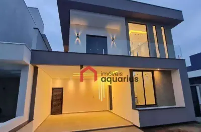 Casa com 3 dormitórios à venda, 167 m² por r$ 1.223.450,00 - condominio residencial malibu - caçapava/sp