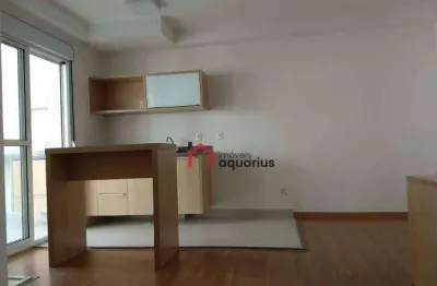 Apartamento com 1 dormitório para alugar, 40 m² por r$ 3.910,00/mês - jardim aquarius - são josé dos campos/sp