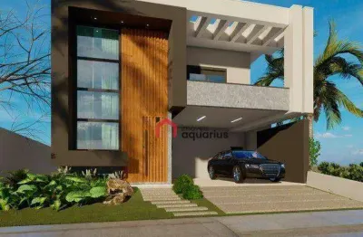 Sobrado com 3 dormitórios à venda , 252 m² por r$ 1.915.000 - condomínio cyrela landscape - taubaté/sp