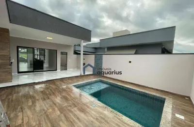 Casa com 3 dormitórios à venda, 150 m² por r$ 1.220.000,00 - condomínio terras do vale - caçapava/sp