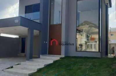 Sobrado no condominio reserva ruda com 3 dormitórios à venda, 224 m² por r$ 1.600.000 - bairro da floresta - são josé dos campos/sp