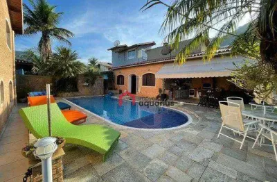 Sobrado com 7 dormitórios à venda, 375 m² por r$ 2.770.000,00 - lagoinha - ubatuba/sp