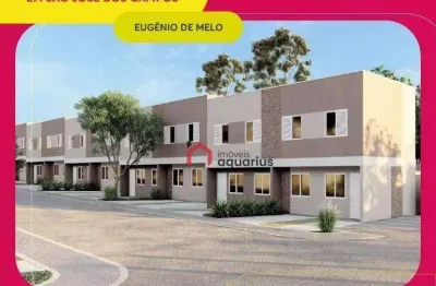 Sobrado com 3 dormitórios à venda, 101 m² por r$ 350.000,00 - eugênio de melo - são josé dos campos/sp