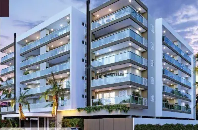 Apartamento com 2 dormitórios à venda, 76 m² por r$ 610.400,00 - itaguá - ubatuba/sp