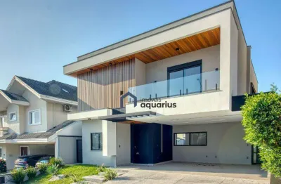 Sobrado com 4 dormitórios, 349 m² - condomínio altos da serra v - são josé dos campos/sp