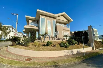Casa com 6 dormitórios à venda, 430 m² por r$ 3.950.000,00 - condomínio residencial jaguary - são josé dos campos/sp