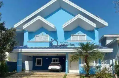 Sobrado condomínio villas de santana com 4 dormitórios à venda, 600 m² por r$ 1.950.000,00 - jardim altos de santana ii - jacareí