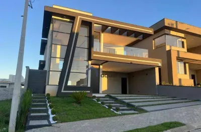 Sobrado com 3 dormitórios à venda, 239 m² por r$ 1.490.000,00 - condominio santa mônica - caçapava/sp