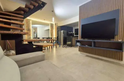 Apartamento cobertura com 3 dormitórios à venda, 150 m² por r$ 2.025.000 - praia das toninhas - ubatuba/sp