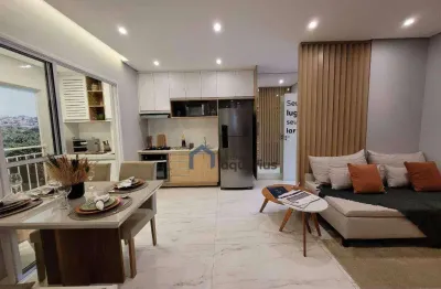 Apartamento no mirati residenciais com 2 quartos, suíte à venda, 58 m² - jardim ismênia - são josé dos campos/sp