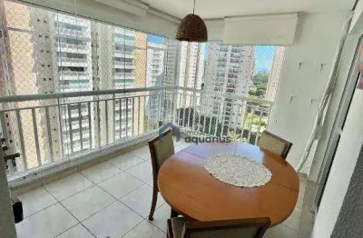 Apartamento no edificio portal da vila com 3 dormitórios à venda, 77 m² por r$ 850.000 - jardim aquarius - são josé dos campos/sp